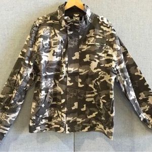 Oradd Cali California Republic Camo Camouflage Jacket w/Pockets Unique SZ XL NWT